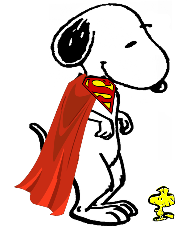 Jpg Freeuse My Best Friend Is Superhero By Bradsnoopy - Cartoon (822x971), Png Download