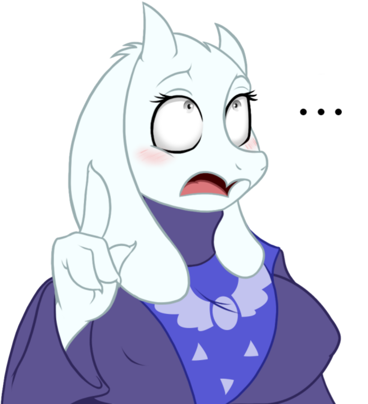 View Samegoogleiqdbsaucenao Toriel Speechless , - Toriel (1280x1346), Png Download