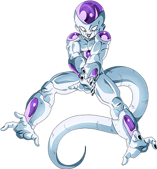 Fierce Warm-up Frieza - Frieza (426x568), Png Download