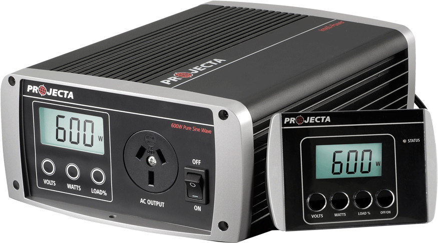 12v 600w Intelli-wave Pure Sine Wave Inverter (1000x1000), Png Download