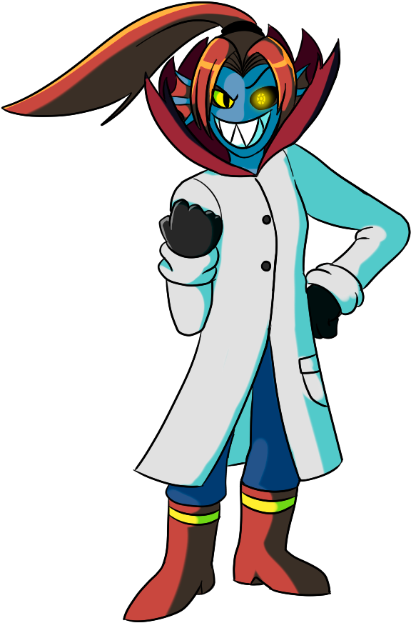 Alphys - Cartoon (700x1000), Png Download