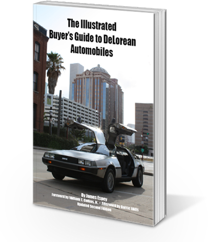 Illustrated Buyer's Guide To Delorean Automobiles (410x500), Png Download