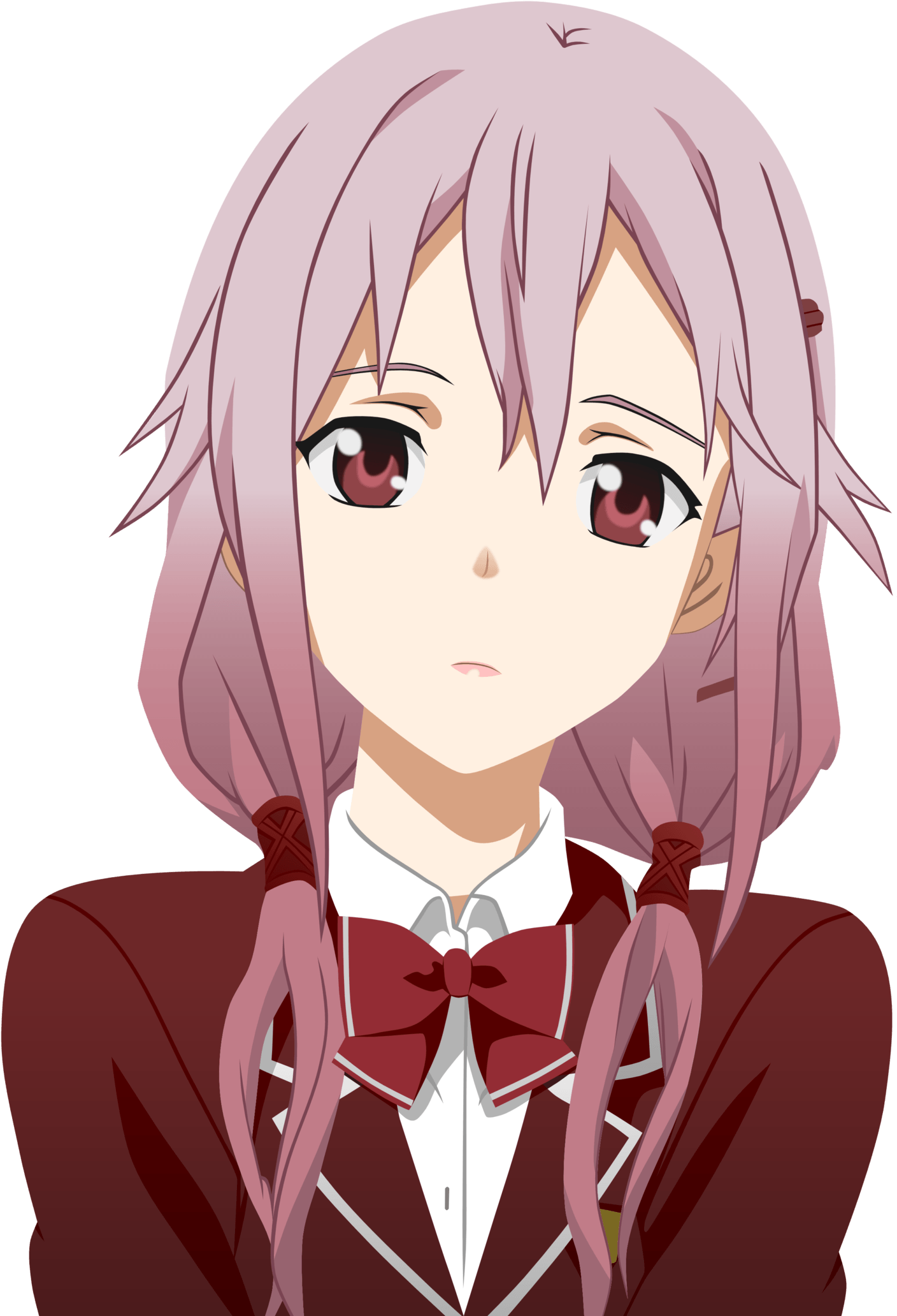 Anime Girl De A A Z - Inori Yuzuriha (1600x2095), Png Download