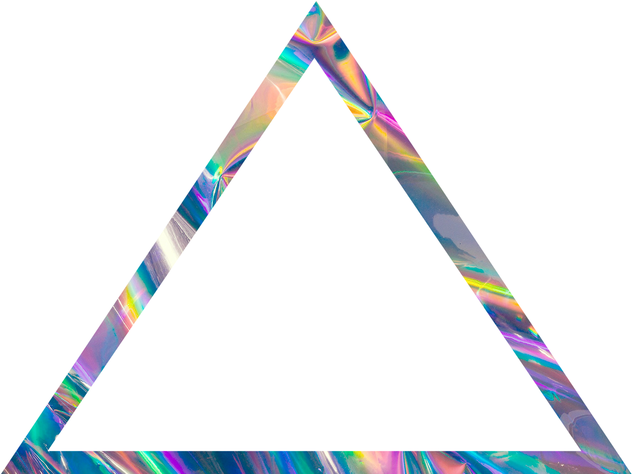 Report Abuse - Aesthetic Triangle Png (1275x956), Png Download