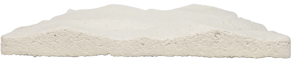 Ecovative Sinewave Acoustic Wall Tile - Sand (1024x1024), Png Download