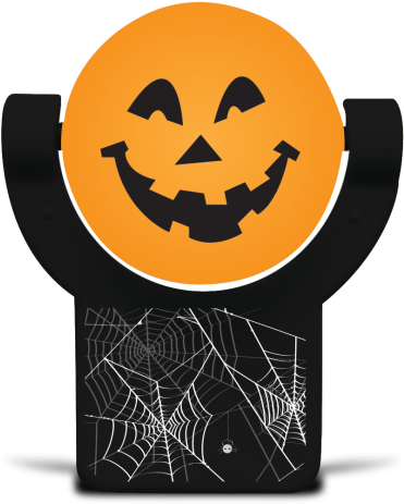Projectables Scary Pumpkin Led Night Light Out Of Package - Light-emitting Diode (555x555), Png Download