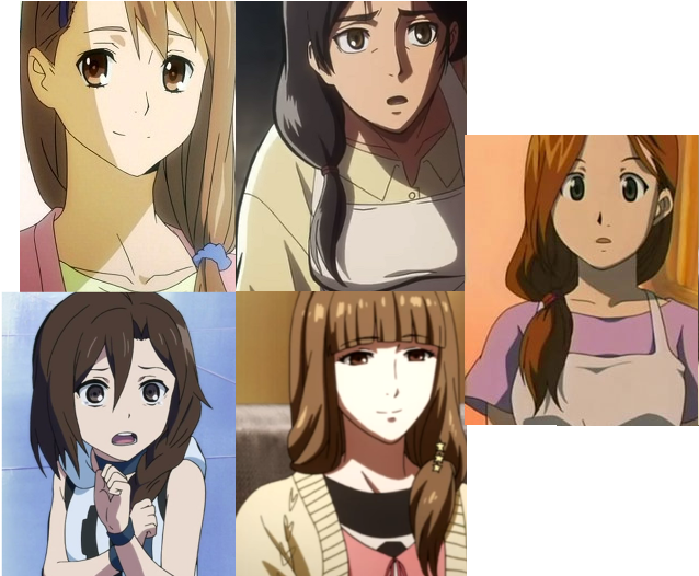 “ah Yes, The Famous Dead Anime-mom Hairstyle - Hairstyle Of The Dead (649x548), Png Download