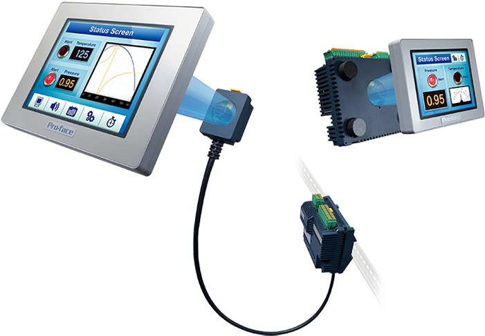 Flexible Installation Using A Circular Hole Or Built-in - Pfxlm4201taddc (767x485), Png Download