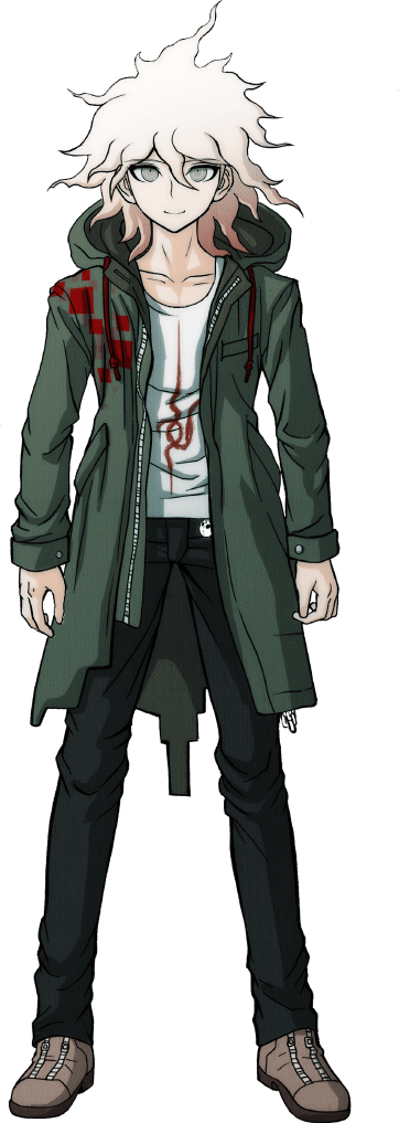 Appearance - Danganronpa Goodbye Despair Nagito (362x1017), Png Download