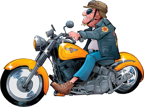 Biker Png Photos - Байкер Пнг (607x452), Png Download