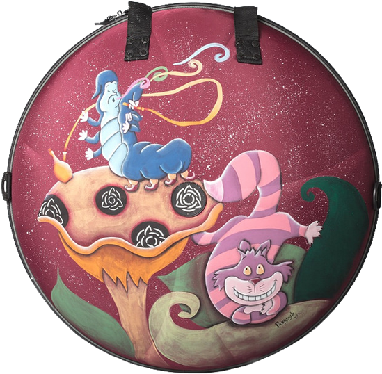 Alice Wonderland-pamgogh - Illustration (600x600), Png Download