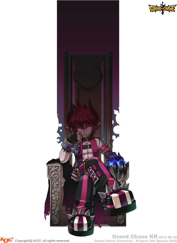 Dio Top Secret - Grand Chase Dio Kr (740x1000), Png Download