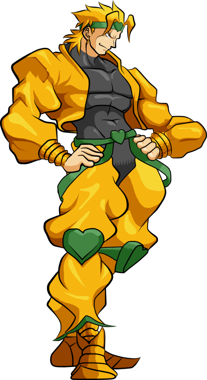 Dio Brando Hd By Lucashikaru On Deviantart Png Free - Dio Brando Perler (661x1210), Png Download