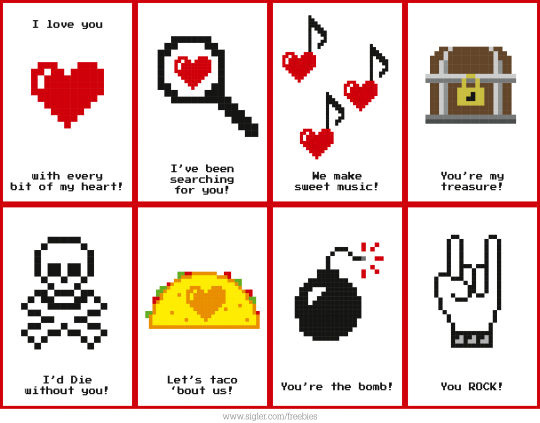 Valentines - 8-bit (540x423), Png Download