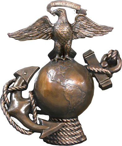 Marine Corp Logo Bronze Sculpture - Marine Corps Urn (500x500), Png Download