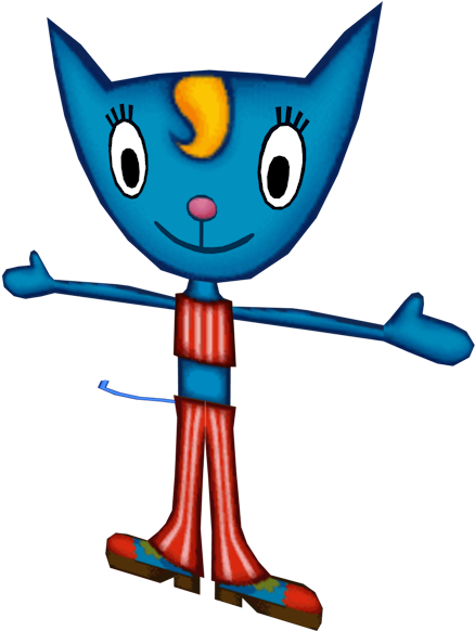 Download Zip Archive - Parappa The Rapper Katy (750x650), Png Download