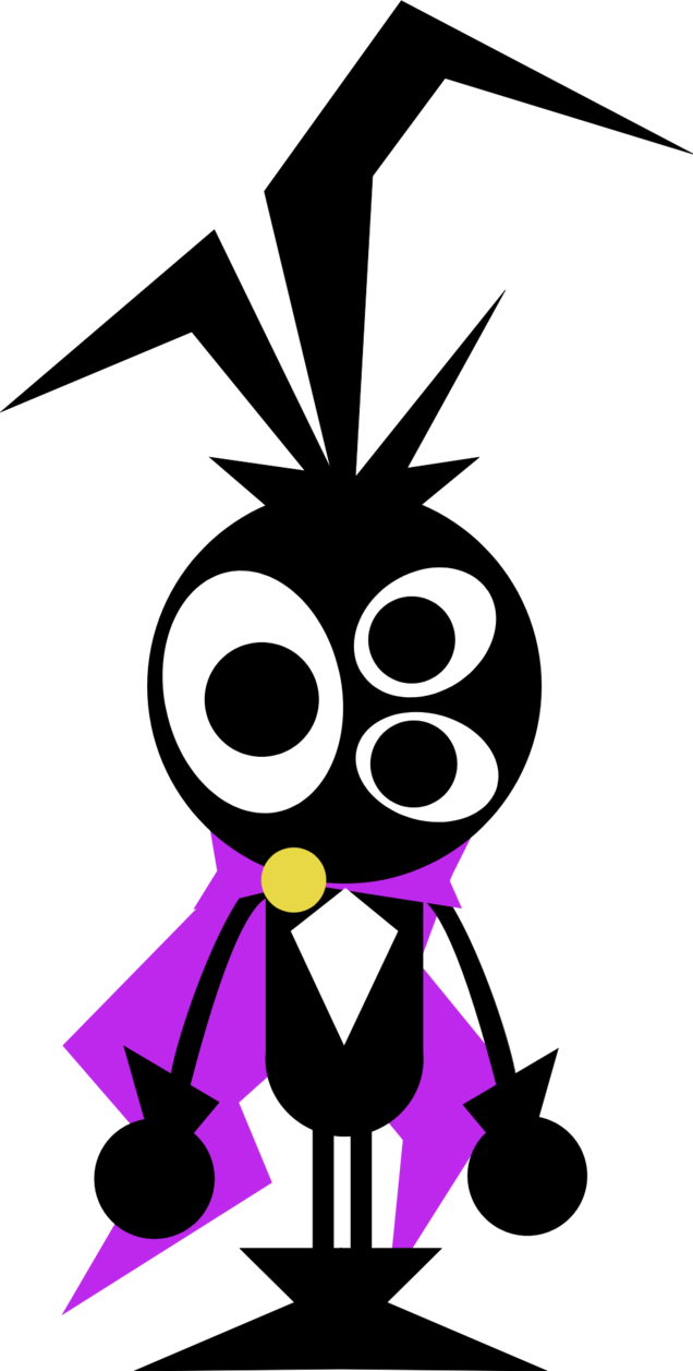 I Tried Making A Vector Thingy/draw Him In The Patapon - Patapon (636x1257), Png Download