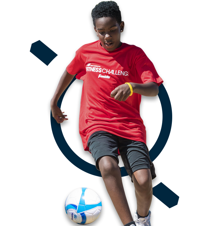 A Multi-city Fitness Tour Designed To Inspire Children - Kick Up A Soccer Ball (676x730), Png Download