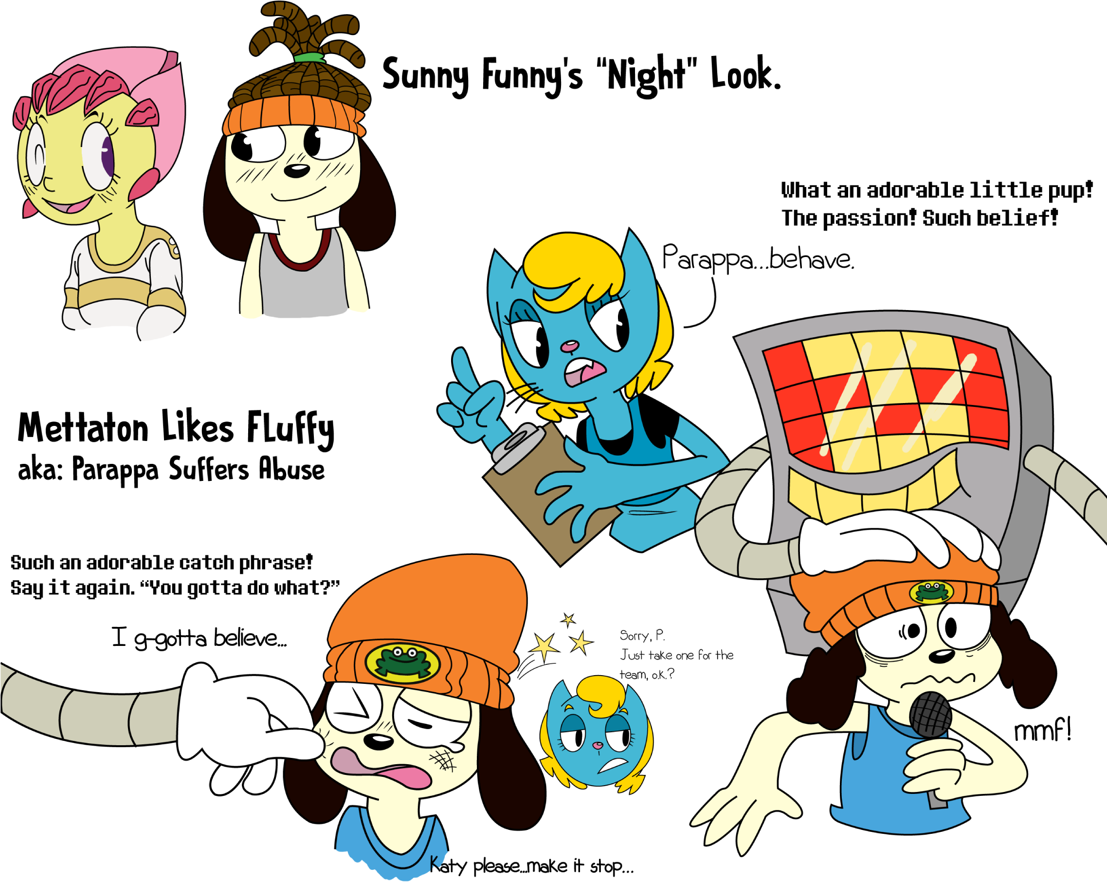 Download - Parappa The Rapper (2274x1842), Png Download