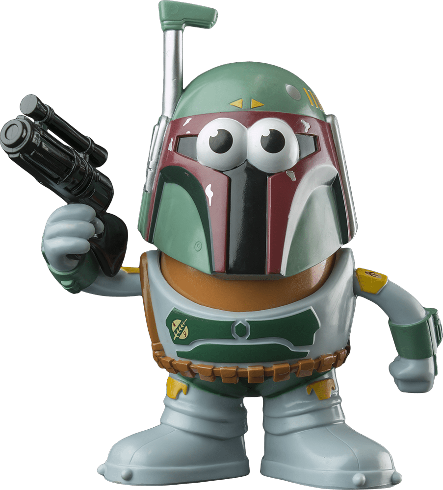 Star Wars Boba Fett Mr Potato Head By Ppw Toys Popcultcha - Potato Star Wars (903x1000), Png Download