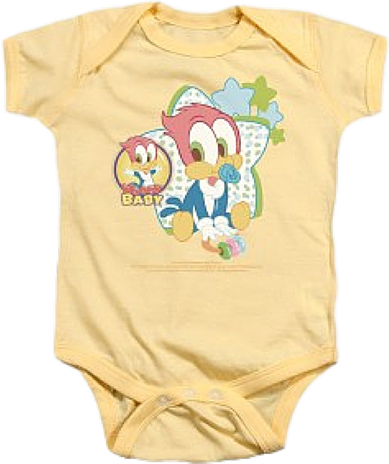 Baby Woody Woodpecker Woody Woodpecker, Onesie De Bébé, - Sesame Street Me Amazing Unisex Baby Snapsuit, Size: (1000x1000), Png Download