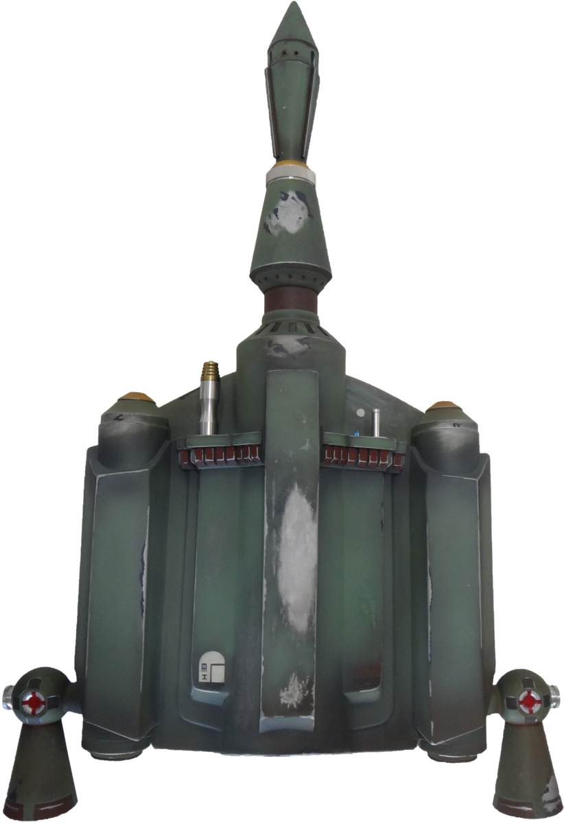 Boba Fett, Filing - Esb Boba Jetpack (822x1197), Png Download