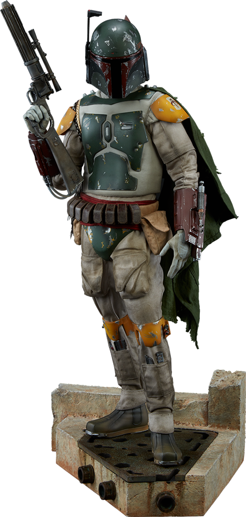 Star - Sideshow Star Wars Boba Fett Return (480x1006), Png Download