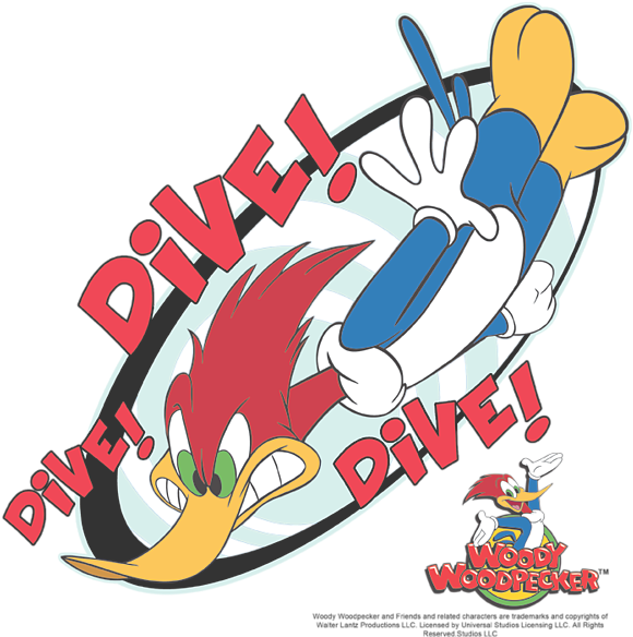 Click And Drag To Re-position The Image, If Desired - Woody Woodpecker Art (600x600), Png Download