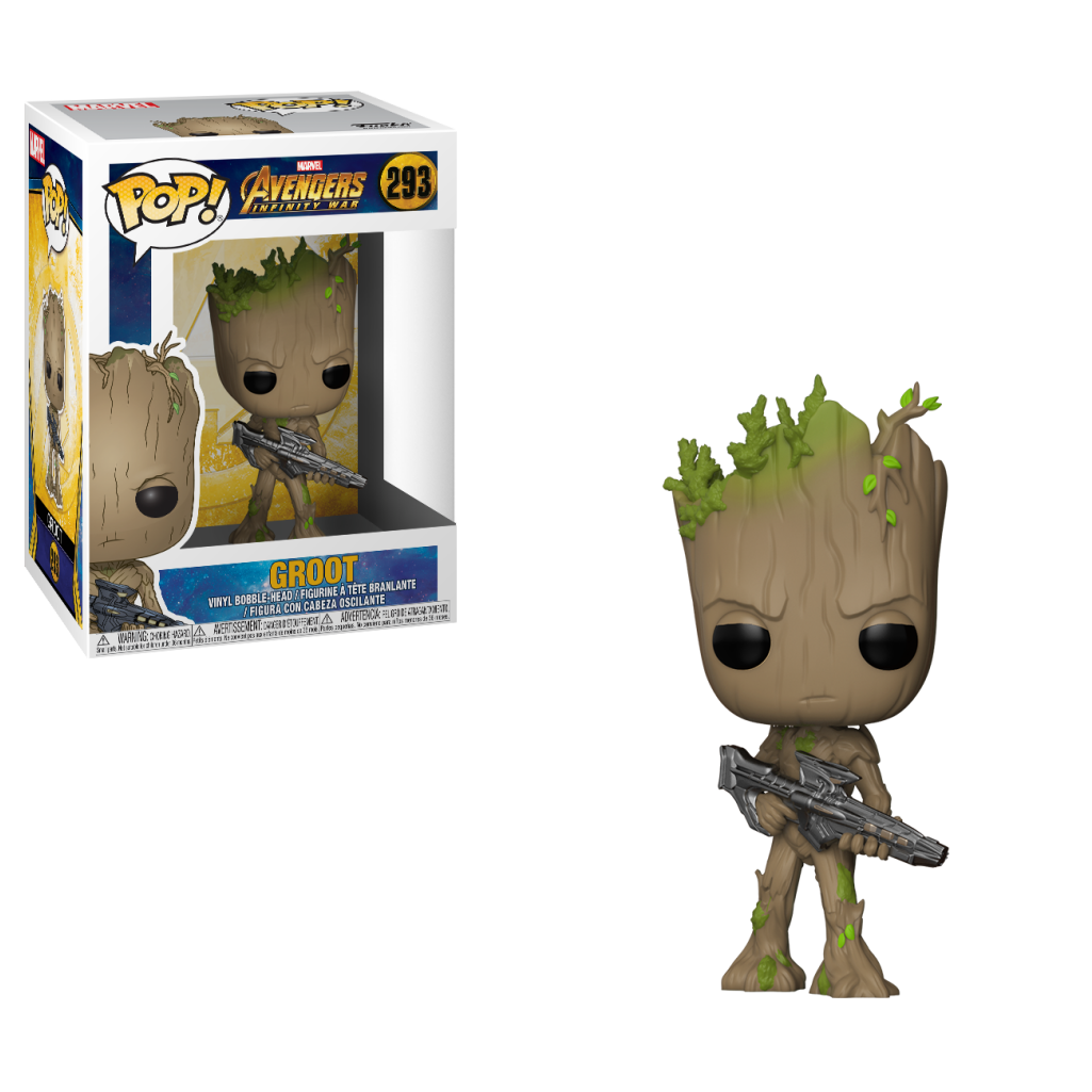 Infinity War - Pop Groot (1024x1269), Png Download