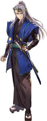 Aoi Satan Npc - Satan Gbf (480x400), Png Download