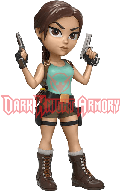 Tomb Raider Lara Croft Rock Candy Figure - Tomb Raider Rock Candy (648x648), Png Download