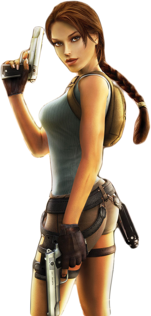 Lara Croft - Free Running [psp Game] (513x1070), Png Download