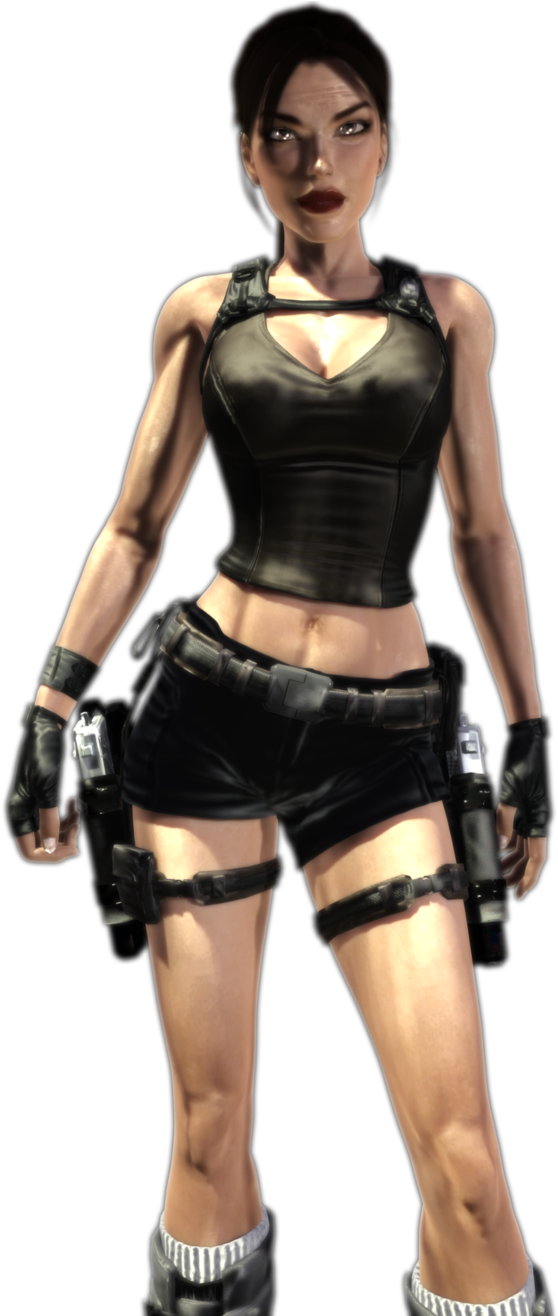 Tomb Raider - Tomb Raider: Anniversary (607x1315), Png Download