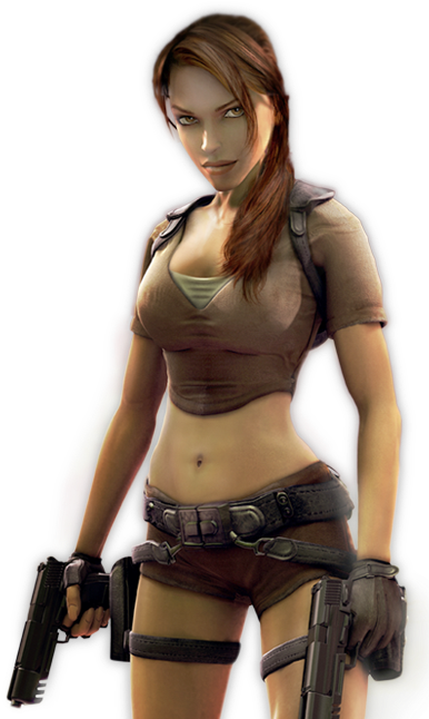 Junior - Tomb Raider Legend Png (396x648), Png Download