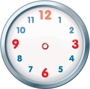 Download Clock Clipart Colourful - Clock Without Hands Clipart PNG