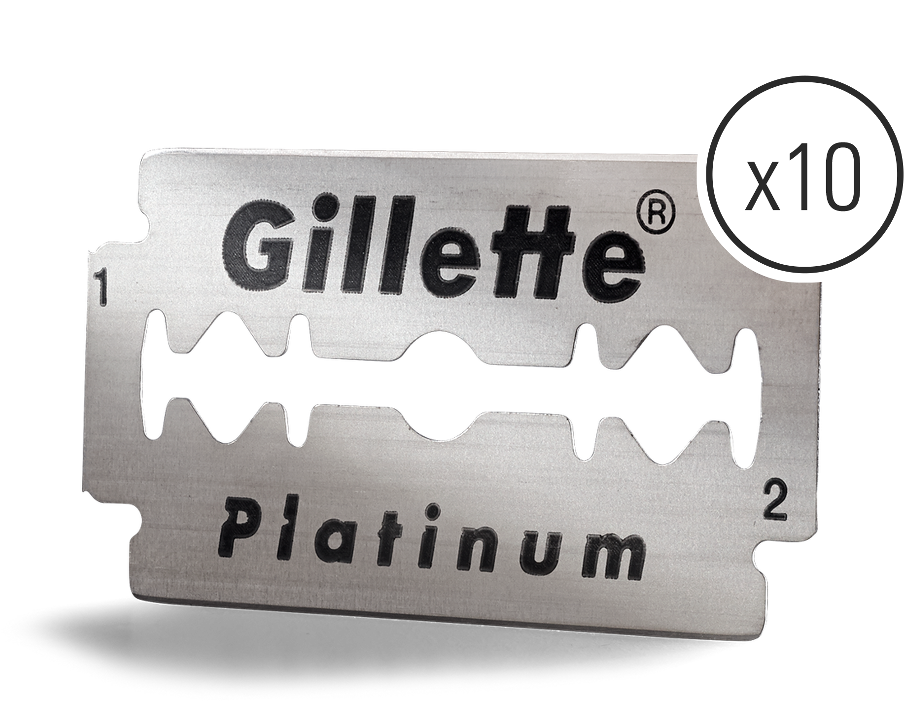 Razor Blade Png - Gillette Platinum Sheet 5 (2000x2000), Png Download