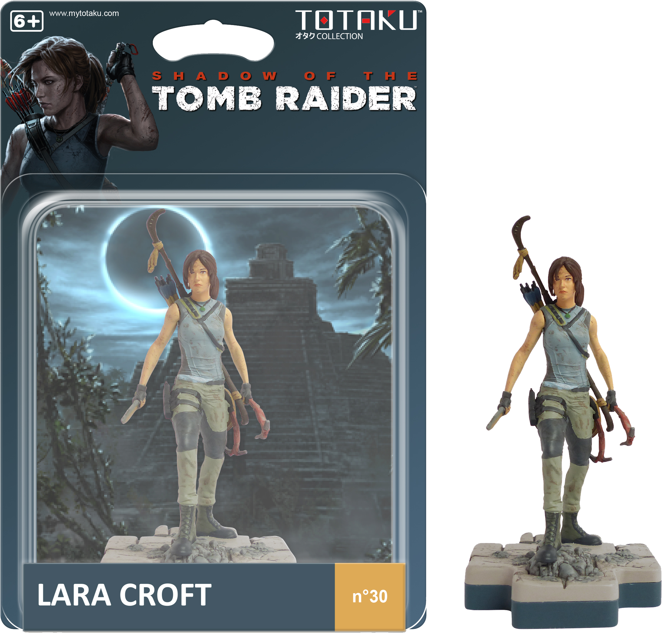 Figurine Totaku Tomb Raider (2354x2116), Png Download