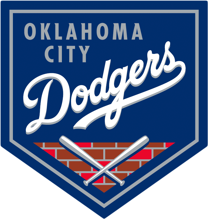 Oklahoma City Dodgers Logo - Okc Dodgers Logo (715x755), Png Download