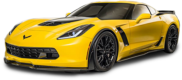 Corvette Car Png Image - Mustang Convertible Soft Top (625x280), Png Download