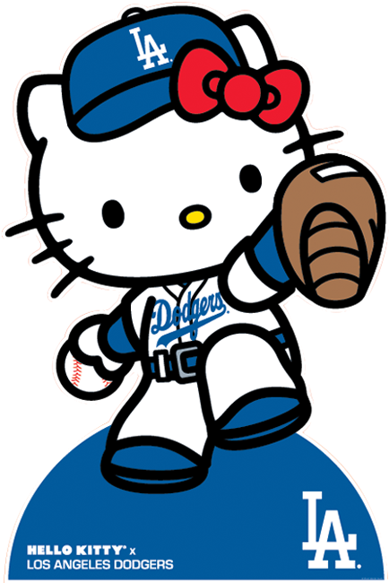Hello Kitty Dodgers (656x808), Png Download