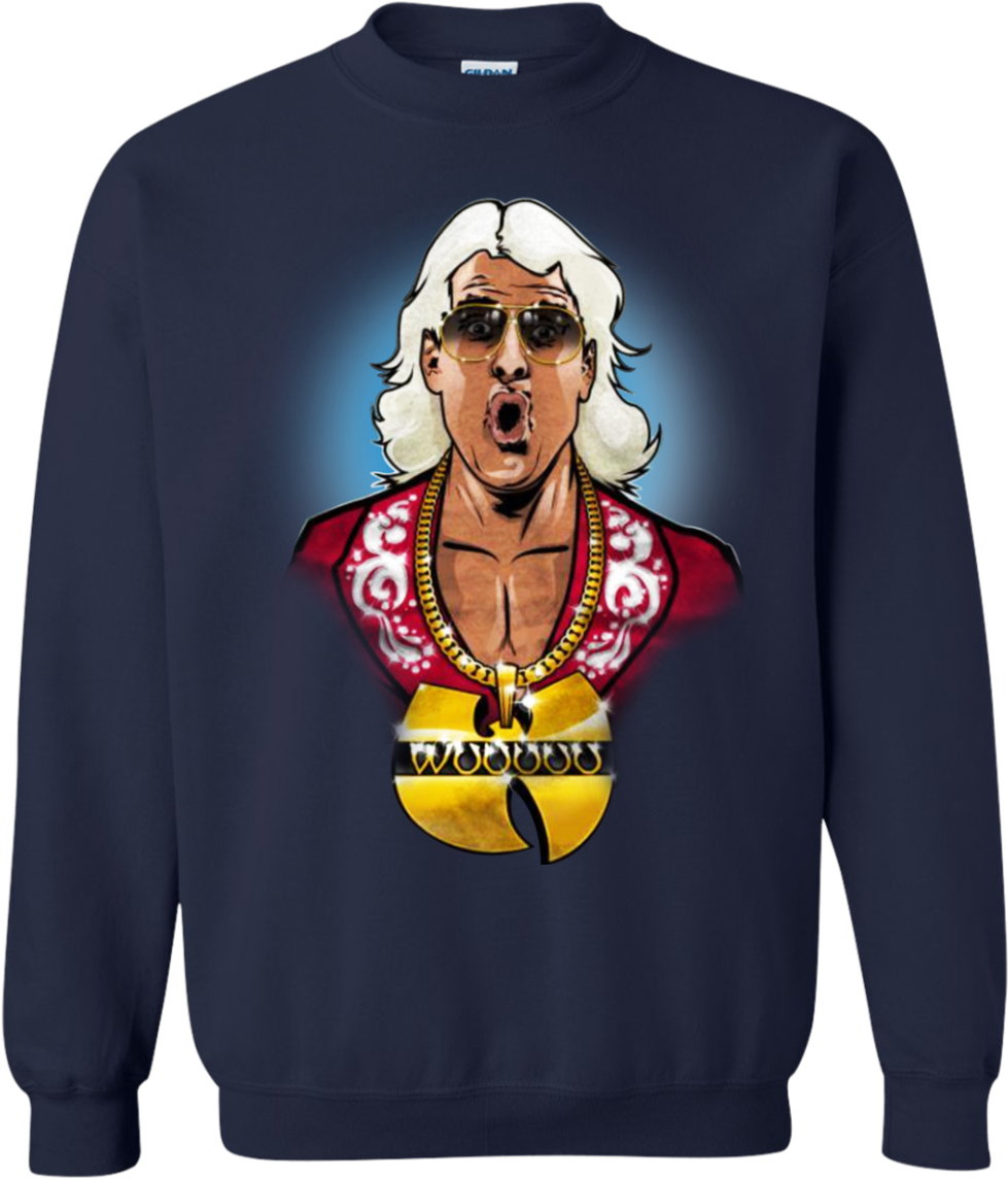 Ric Flair Woo Wuuuuu Shirt, Hoodie, Tank - Yosemite Park T-shirts (1155x1155), Png Download