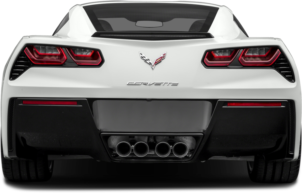 Corvette Stingray 2016 Rear (1280x960), Png Download