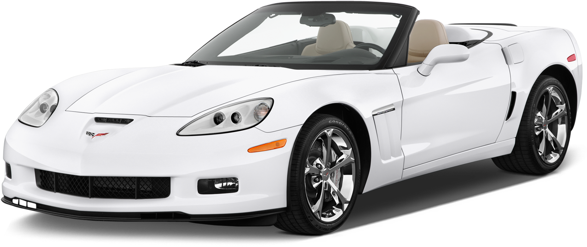 Chevrolet Corvette Png Image - 2017 White Corvette Convertible (2048x1360), Png Download