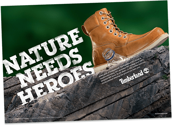 Share - Timberland Nature Needs Heroes (767x462), Png Download