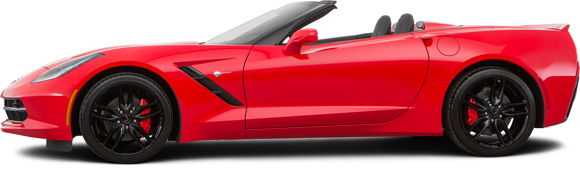 Stingray 2018 Chevrolet Corvette Convertible Stingray - Corvette Stingray (2028x599), Png Download