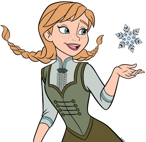Frozen Clipart Little Snowflake - Little Snowflake (490x479), Png Download