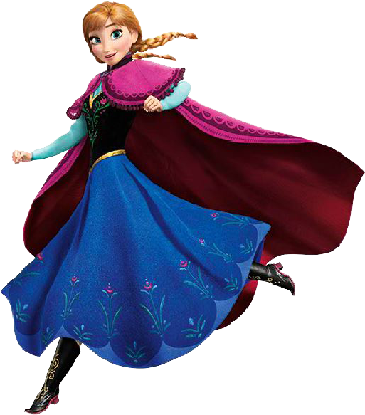 Disney Frozen Snowflake Clipart - Anna Clipart (531x597), Png Download