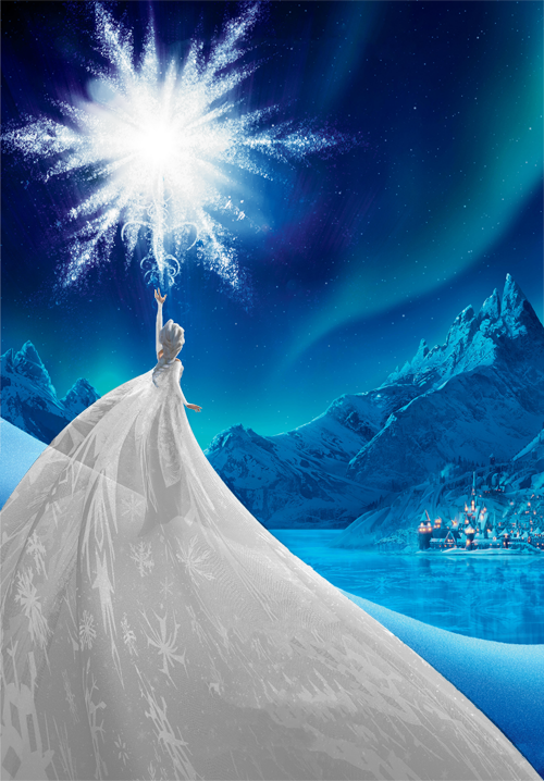 Frozen (die Eiskönigin) - Englische Version Sacd (500x718), Png Download