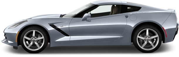Chevrolet Corvette Specifications Car Specs Auto - Jaguar F Type Side View (640x480), Png Download