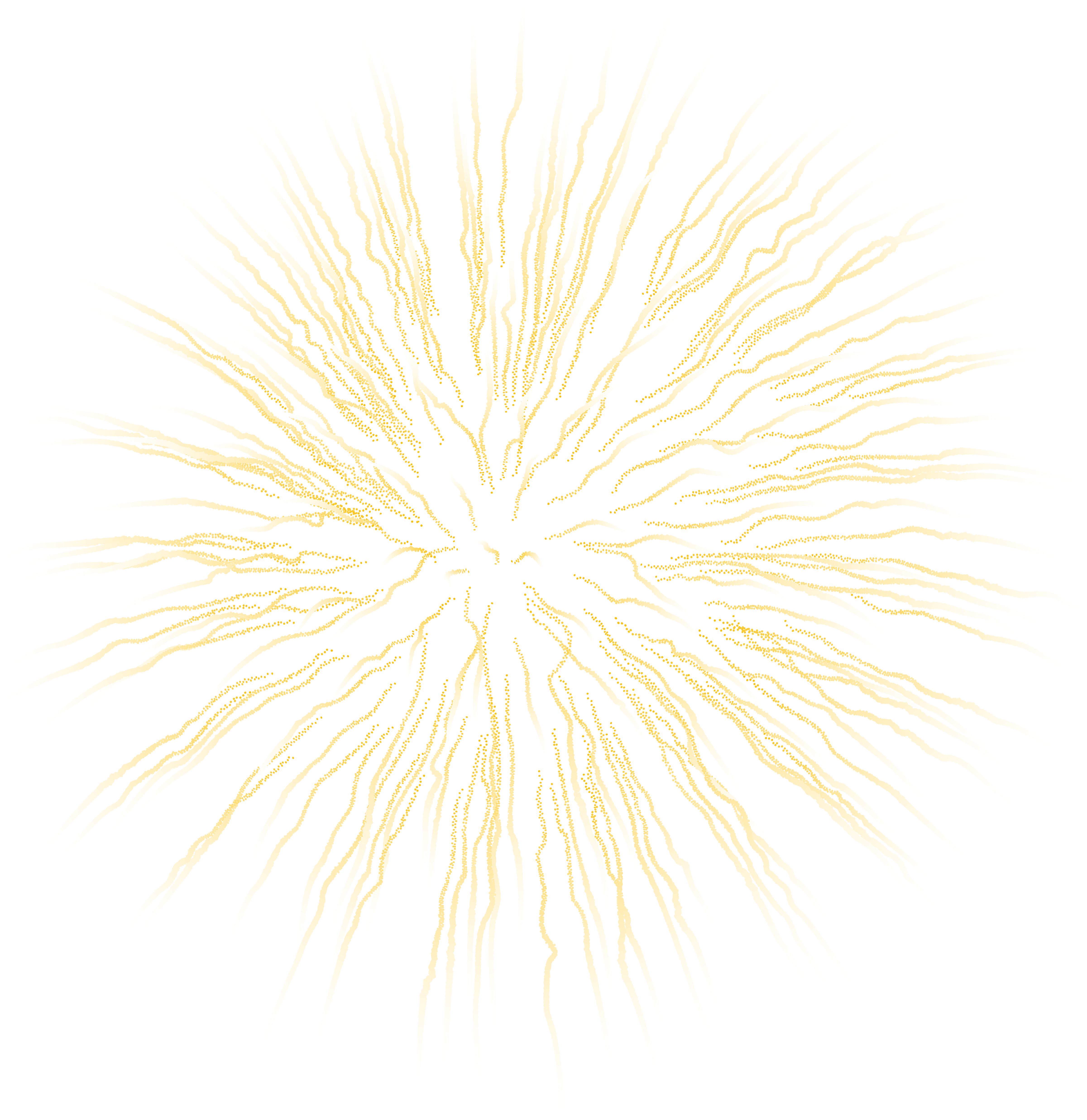 Gold Fireworks Png Download - High Quality Firework (4853x5000), Png Download